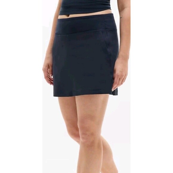 Athleta Soho Skort Women's Size 12T Navy Blue Athleta Athleisure - Picture 9 of 9